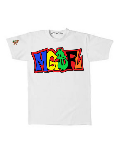 Short Sleeve T-Shirt with Colorful MGSFL Signature