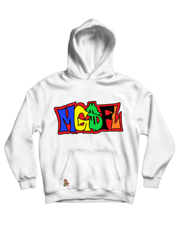 Hoodie "MGSFL" with logo print