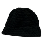 black beanie