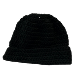 black beanie