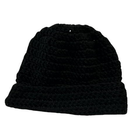 black beanie